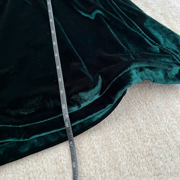 Baltic Born Velvet Maxi Dress in Deep Green - Picture 5 of 9
